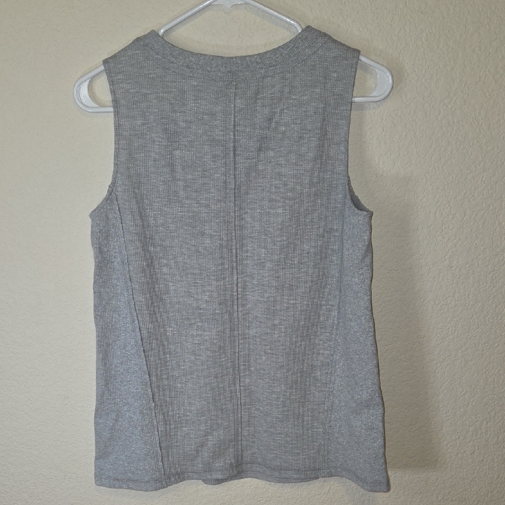 Doe & Rae Light Gray Tank Top - Picture 2 of 2